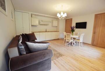 Фото номера Апартаменты с террасой Апартаменты Smelynas Neringa Apartments г. Неринга 4